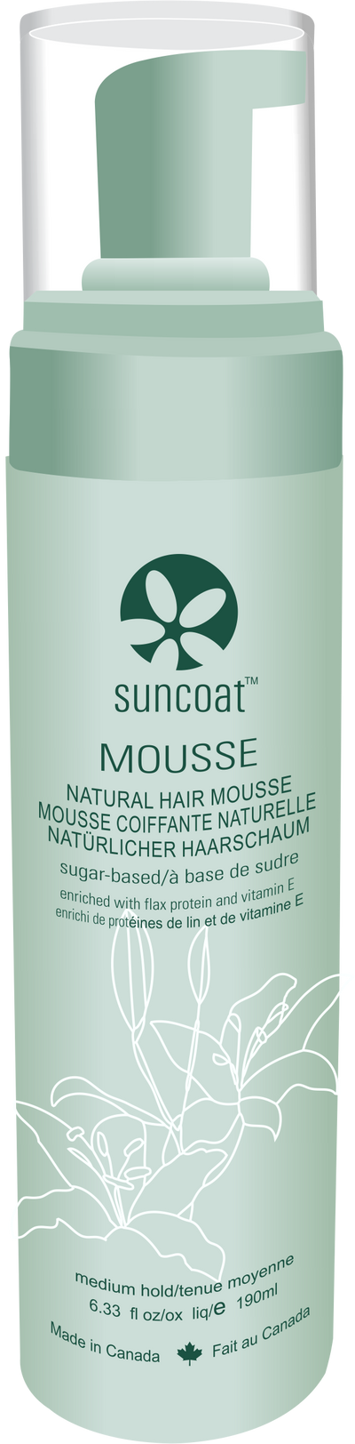 Sugar-based Natural Hair Mousse