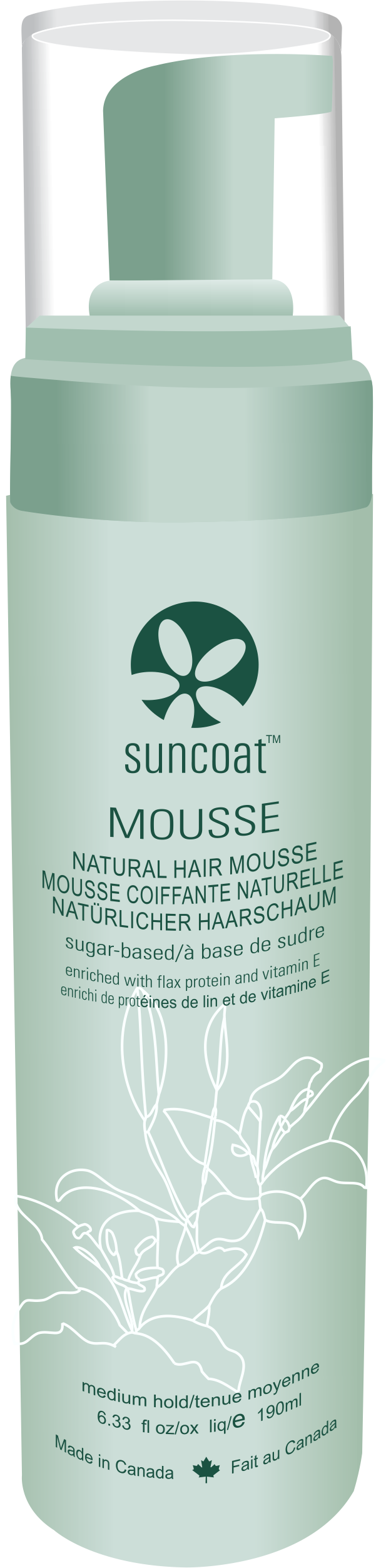 Sugar-based Natural Hair Mousse