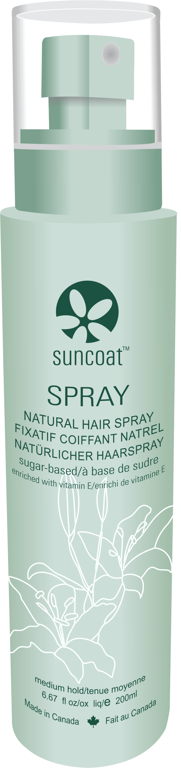 Fragrance Free Natural Hair Spray