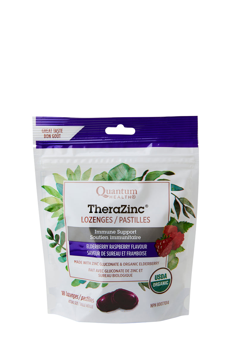 Organic TheraZinc Elderberry Lozeng