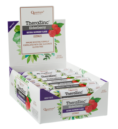 TheraZinc Elderberry Rolls Ctr Disp