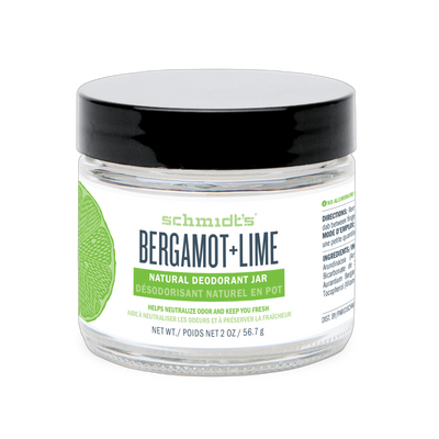 Bergamot + Lime Deodorant Jar