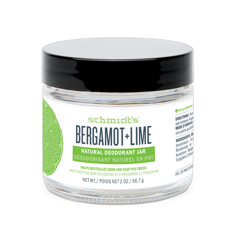 Bergamot + Lime Deodorant Jar