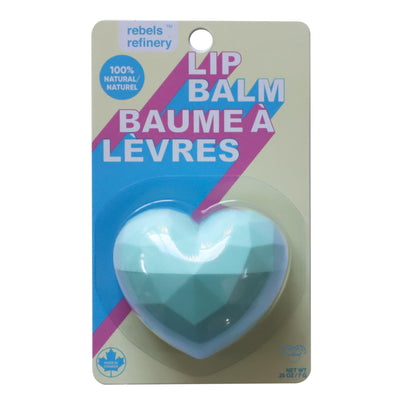 Heart Lip Balm Teal Mint