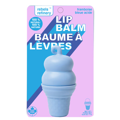 Ice Cream Lip Balm Blue Sour Rasp.