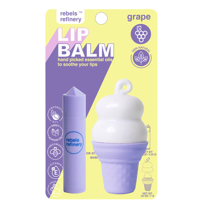 Purple Ice Cream Lip Balm Grape