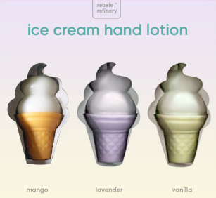 Ice Cream Hand Lotion Gift Set