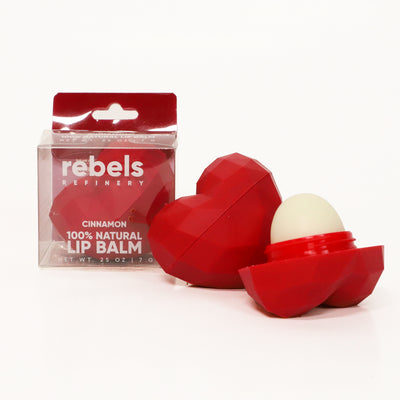 Red Heart Lip Balm Cinnamon