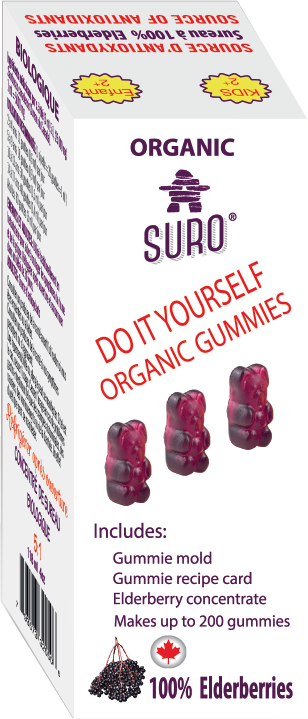 DIY Organic Elderberry Gummies