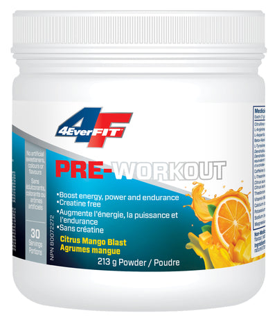 Pre-Workout - Citrus Mango Blast