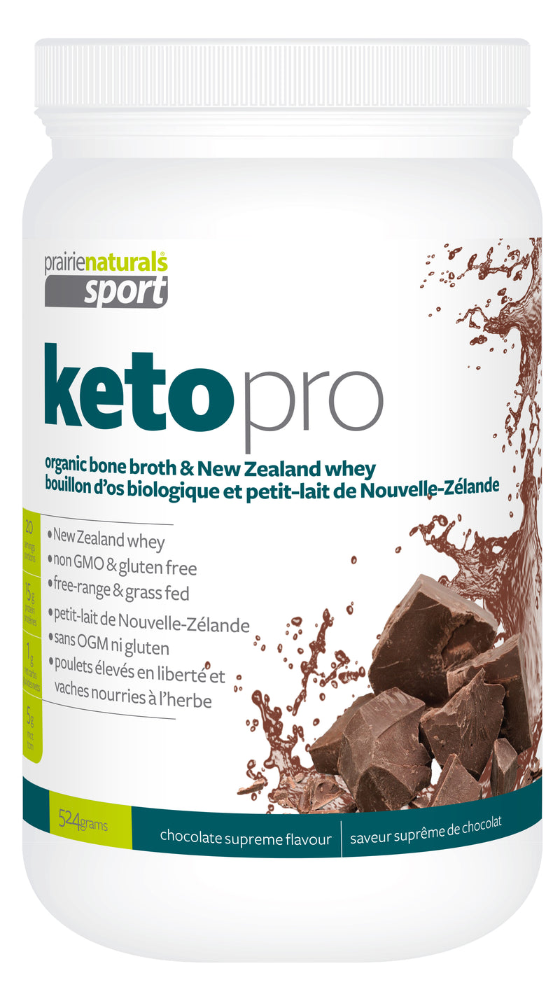 Keto Bone Broth Whey Protein - Choc