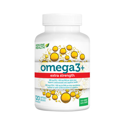 Omega3+  Extra Strength Softgels