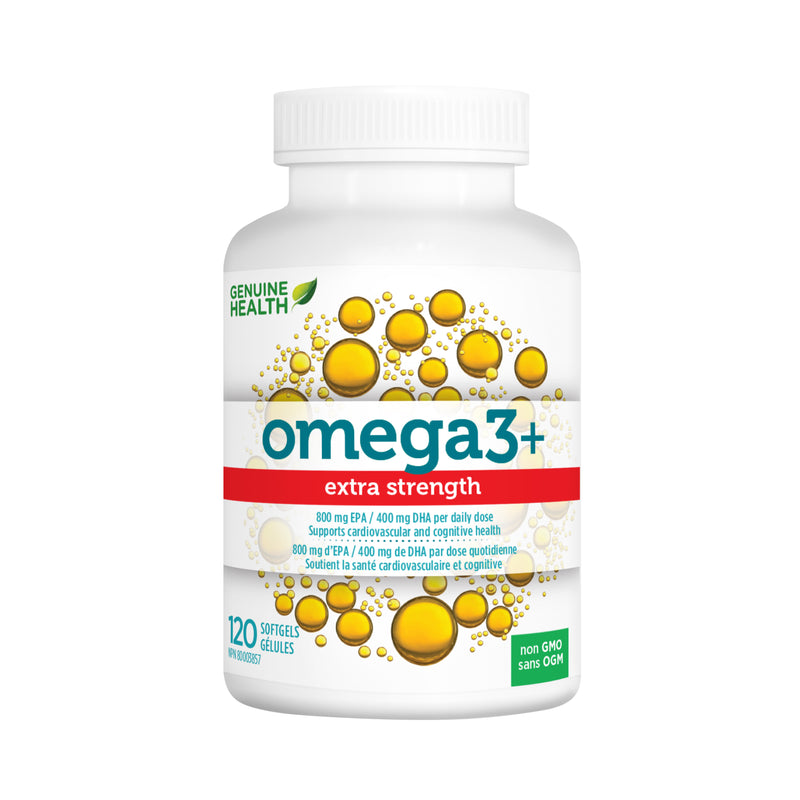 Omega3+  Extra Strength Softgels