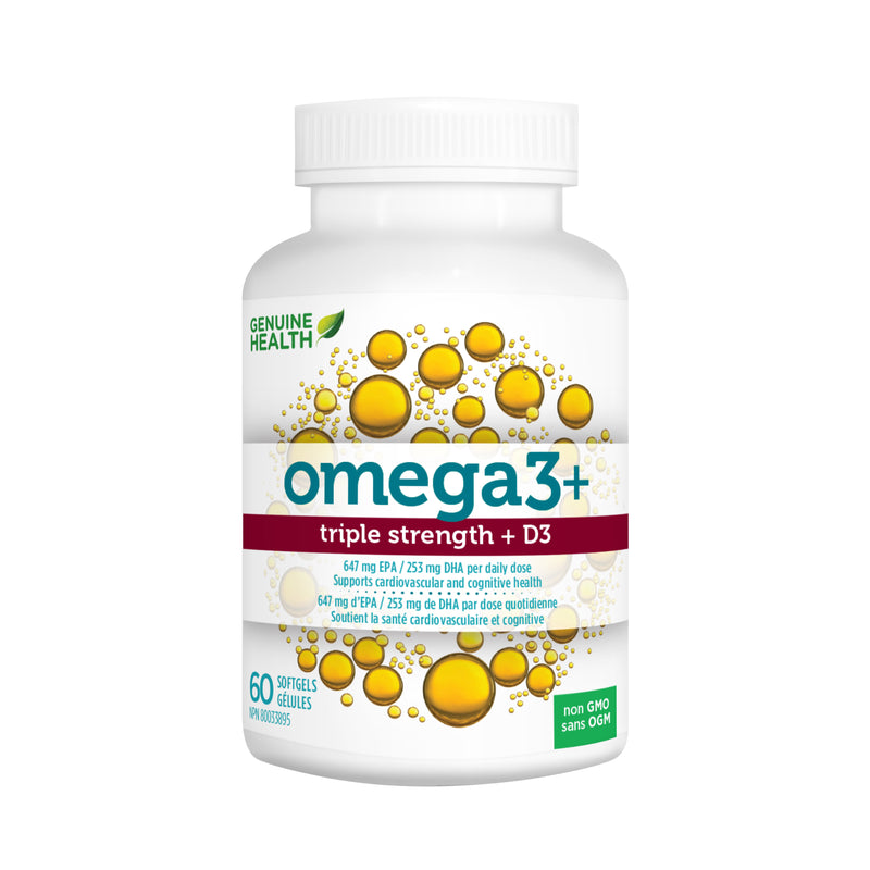 Omega3+ Triple Strength+ D3