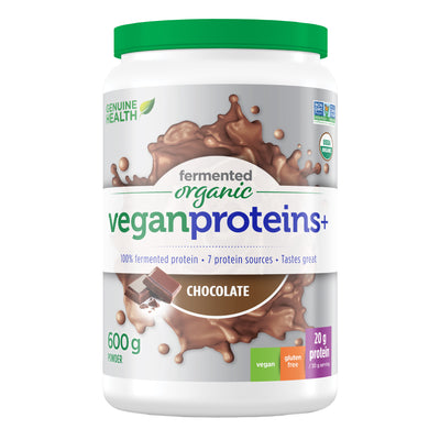 Fermented Org Vegan Protein+ Choc