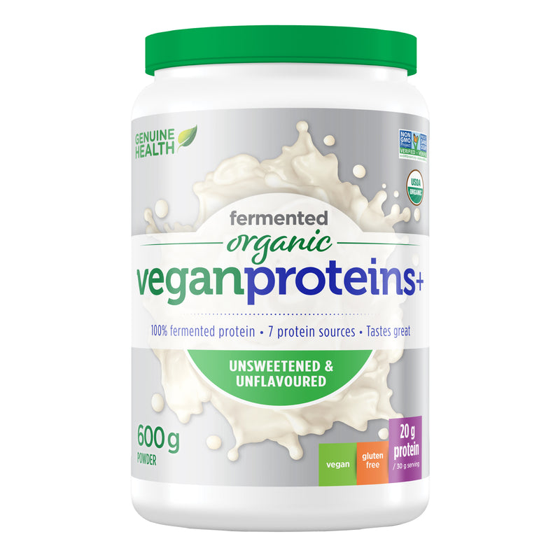 Fermented Org Vegan Protein+ Unfl