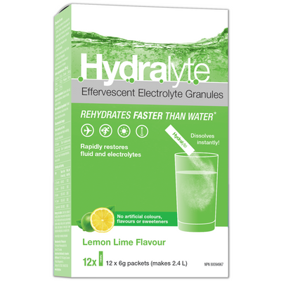 Electrolyte Granules- Lemon Lime