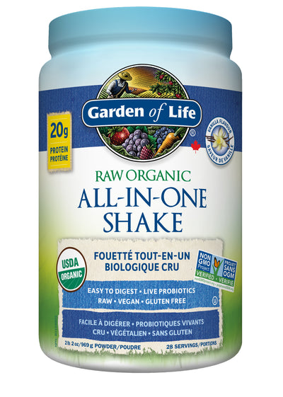 Raw All-In-One Nutr. Shake Vanilla