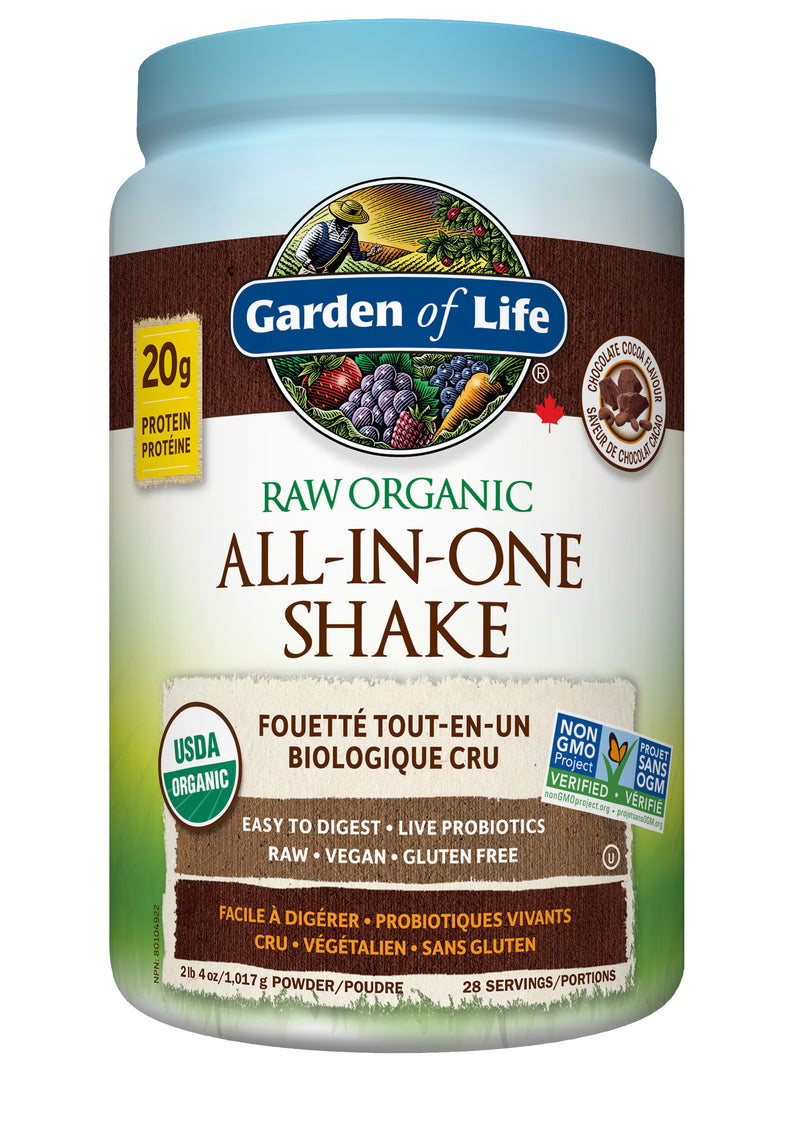 Raw All-In-One Nutr. Shake Choc