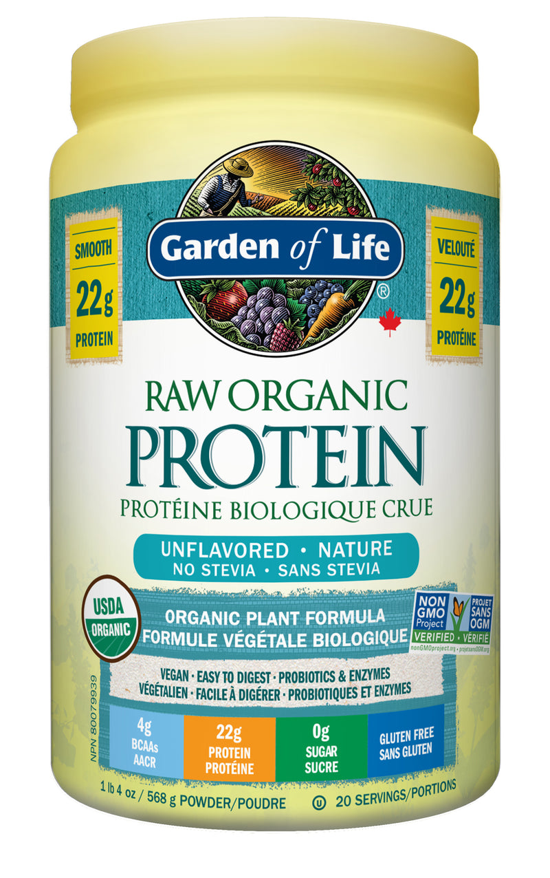 Raw Organic Protein Unflavoured