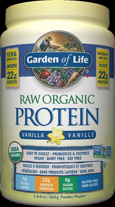 Raw Organic Protein - Vanilla