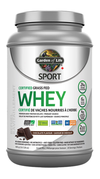 Sport Cert Grass Fed Whey Choc