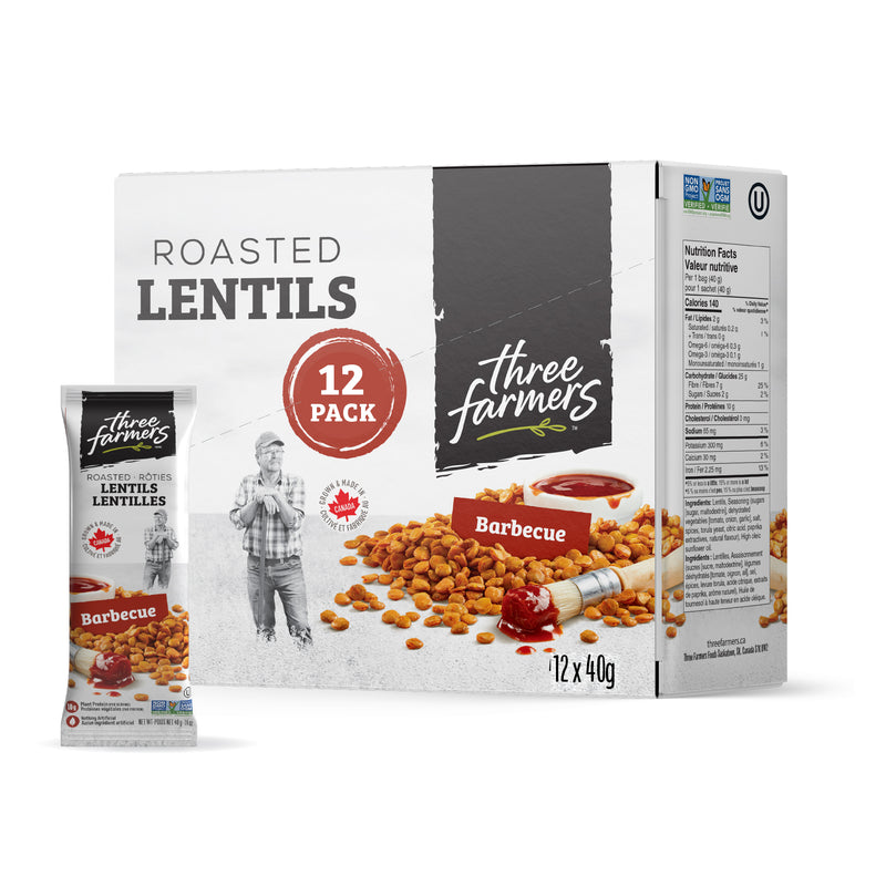 Lentils - BBQ Snack Packs