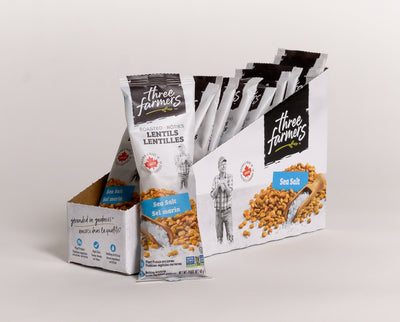 Lentils - Sea Salt Snack Packs