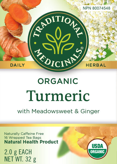 Org Turmeric Meadowsweet & Ginger