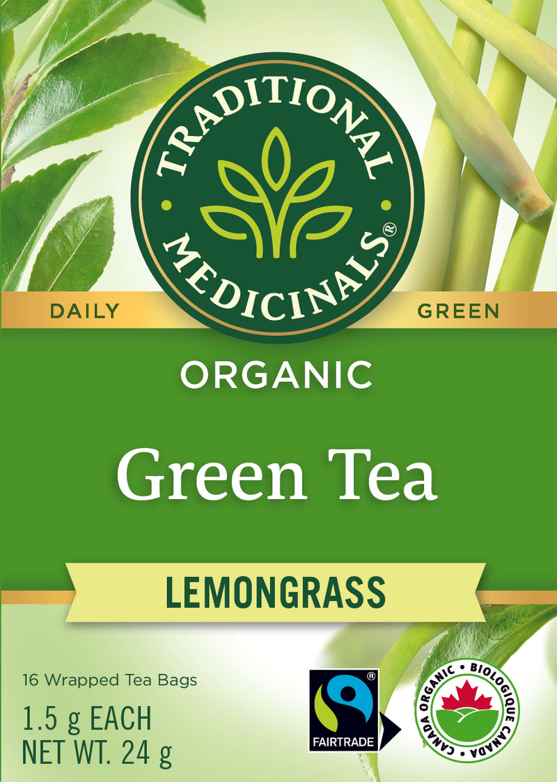 Organic Green Tea With Lemongrass