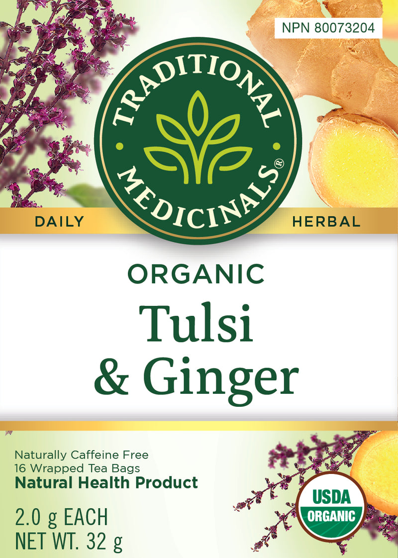 Organic Tulsi With Ginger