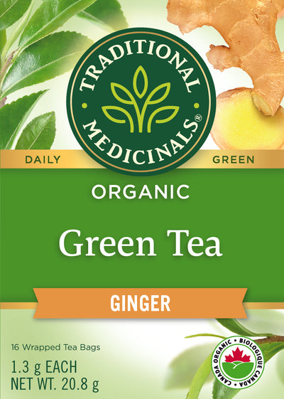 Organic Green Tea Ginger