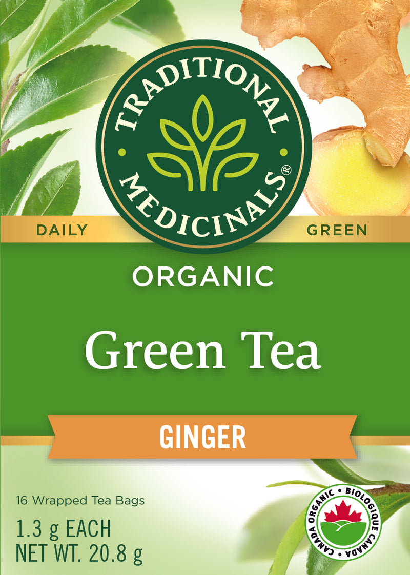 Organic Green Tea Ginger