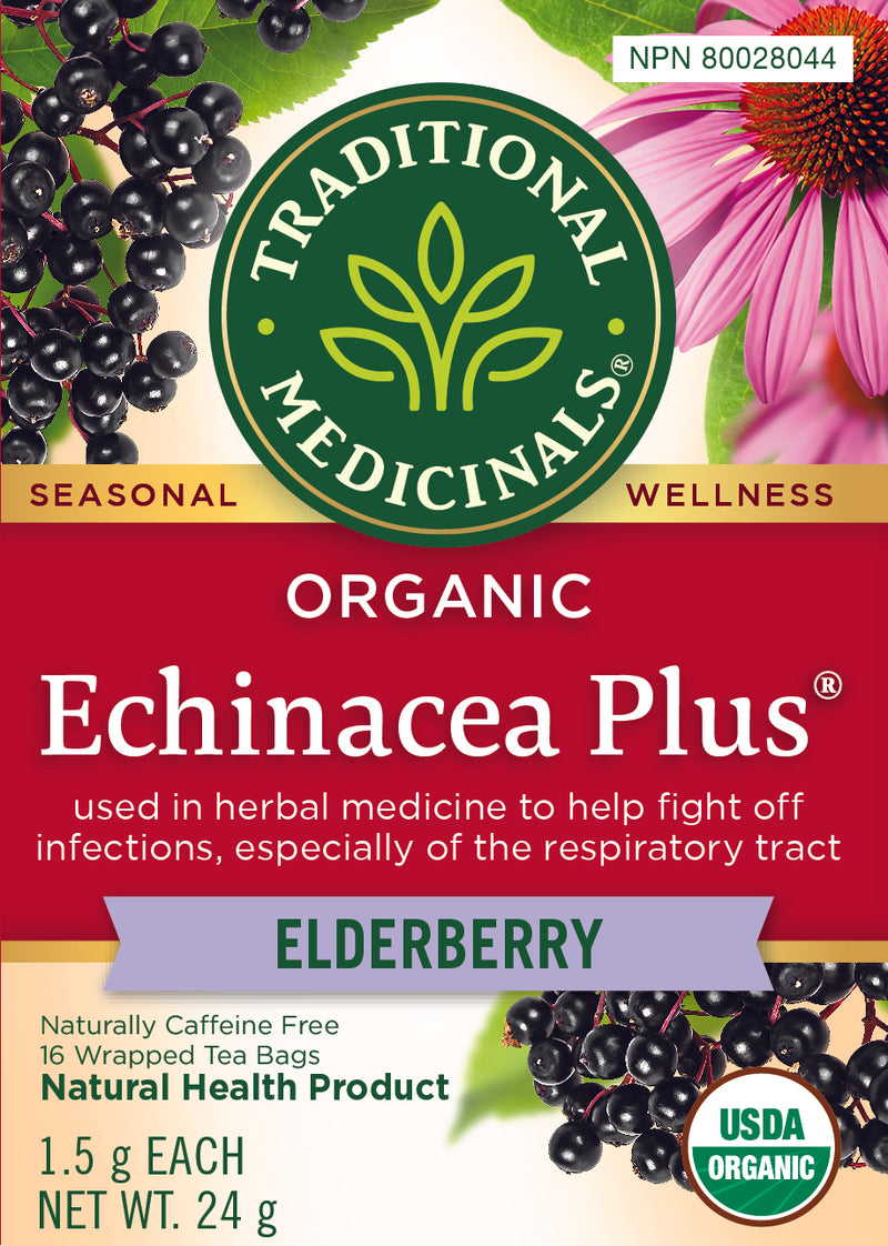 Organic Echinacea Plus Elderberry