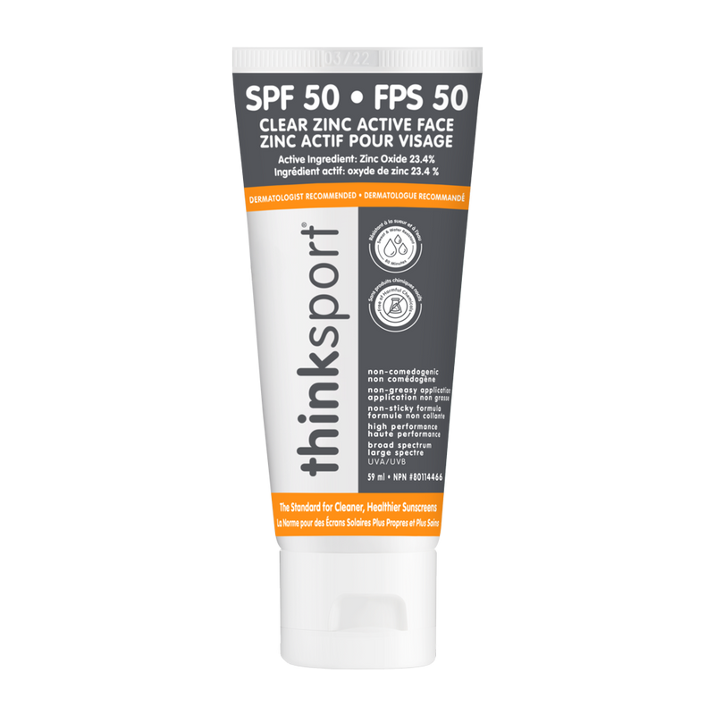 Clear Zinc Face Sunscreen