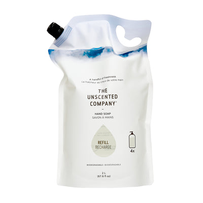 Unscented Hand Soap (2L Bag)