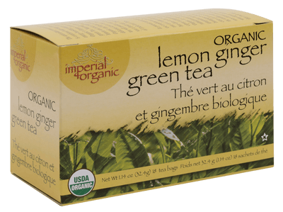 Imperial Organic Lemon Ginger Green