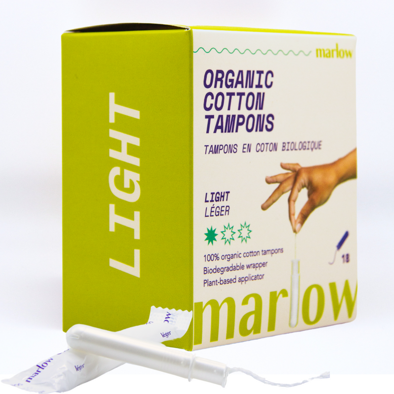 Organic Cotton Tampons (Light)