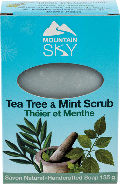 Tea Tree & Mint Scrub Bar Soap