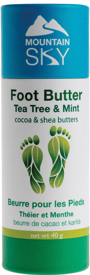 Foot Butter-Tea Tree & Mint Ecotube