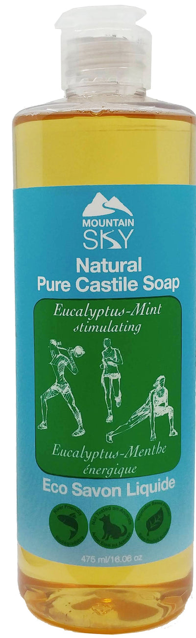 Eucalyptus-Mint Castile Liquid Soap