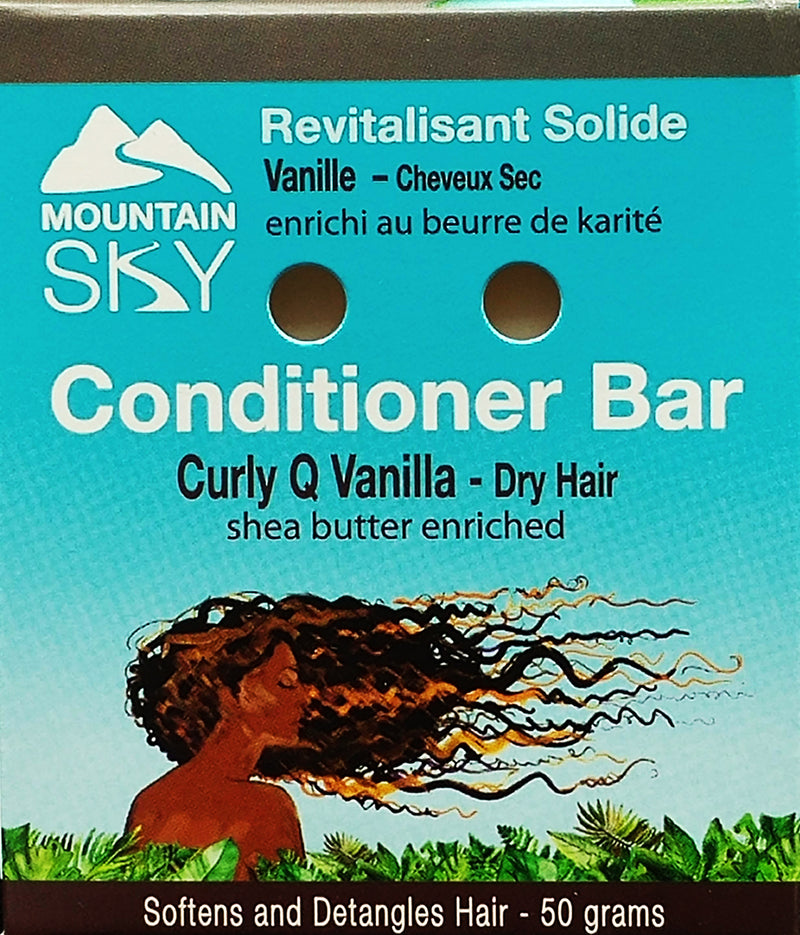 Curly Q Vanilla Conditioner Bar