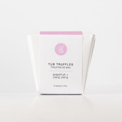 Tub Truffles: Grapefruit + Ylang