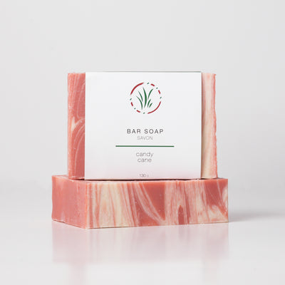 Candy Cane Bar Soap