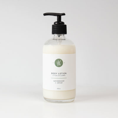 Body Lotion: Sandalwood + Vetiver