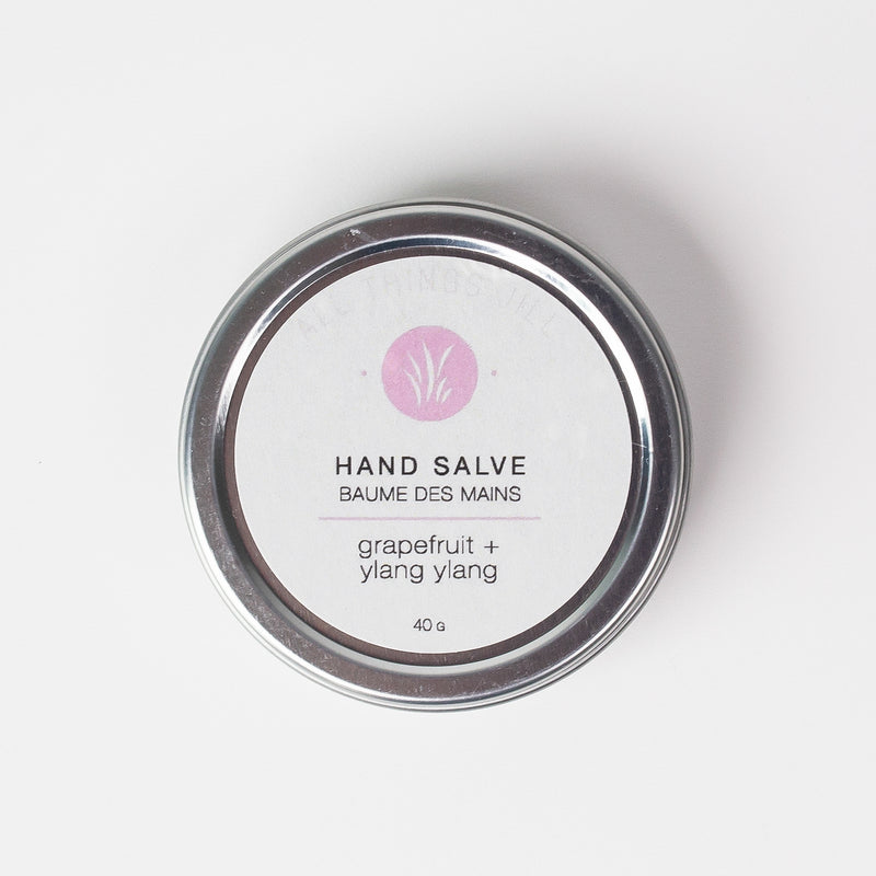 Hand Salve: Grapefruit + Ylang