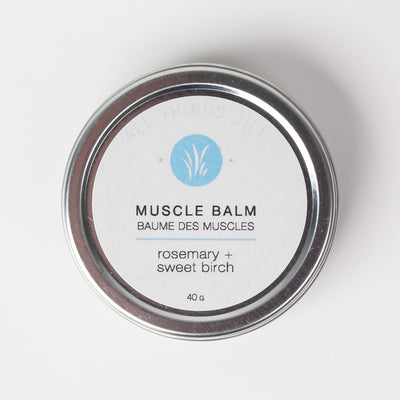 Muscle Balm: Rosemary + Sweet Birch