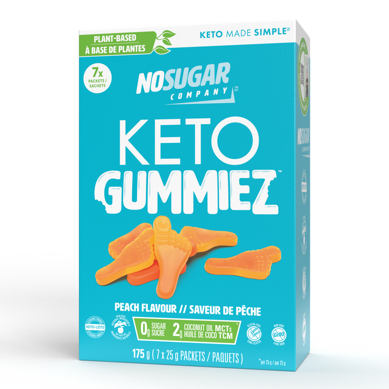 Keto Gummiez Peach Feet