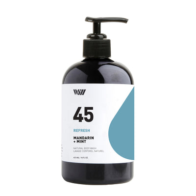 45 Refresh Natural Body Wash