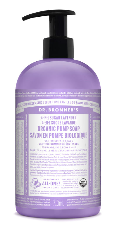 Lavender Sugar Pump Soap